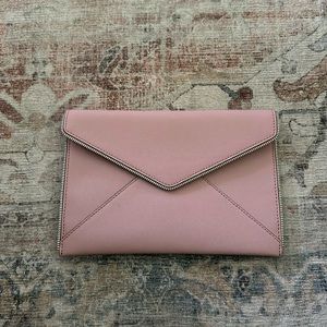Rebecca Minkoff clutch, pink